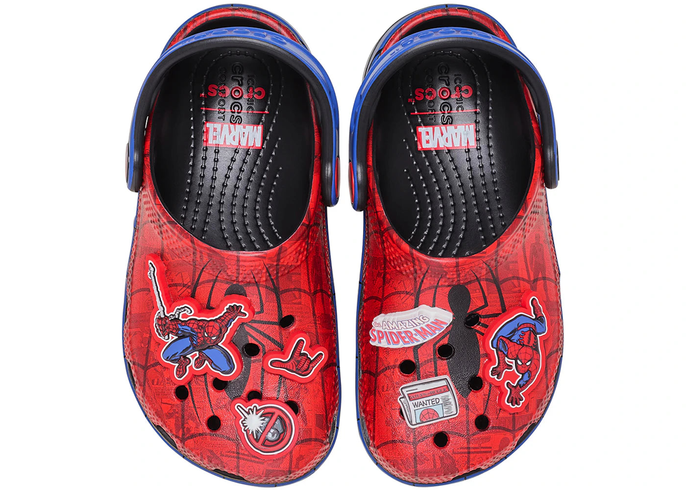 Crocs Classic Clog Marvel Spider-Man (TD) - vue secondaire B