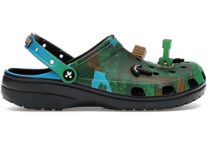 Crocs Classic Clog Minecraft Dark Forest - authentic Crocs sneakers