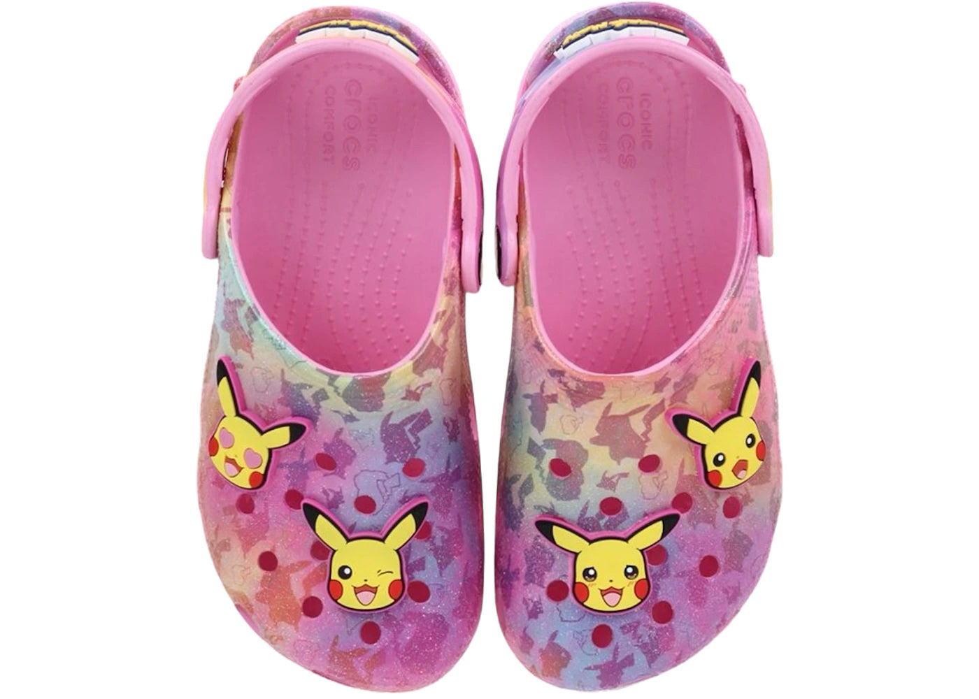 Crocs Classic Clog Pokémon Pikachu Pink (Kids) - vue secondaire A