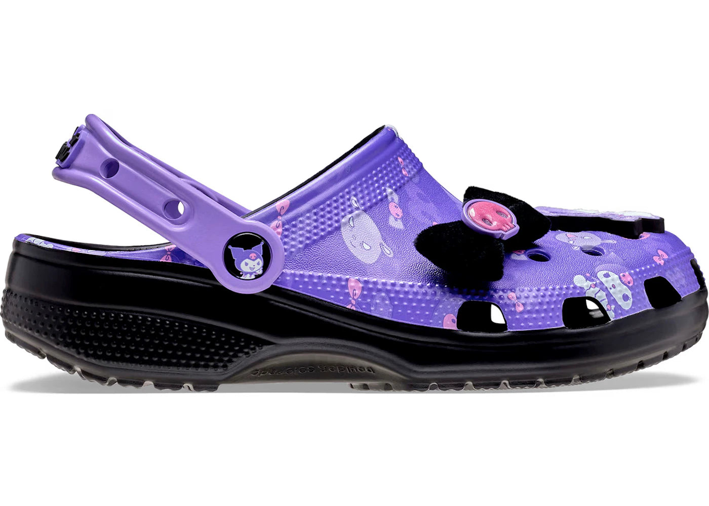 Crocs Classic Clog Sanrio Kuromi - vue secondaire A
