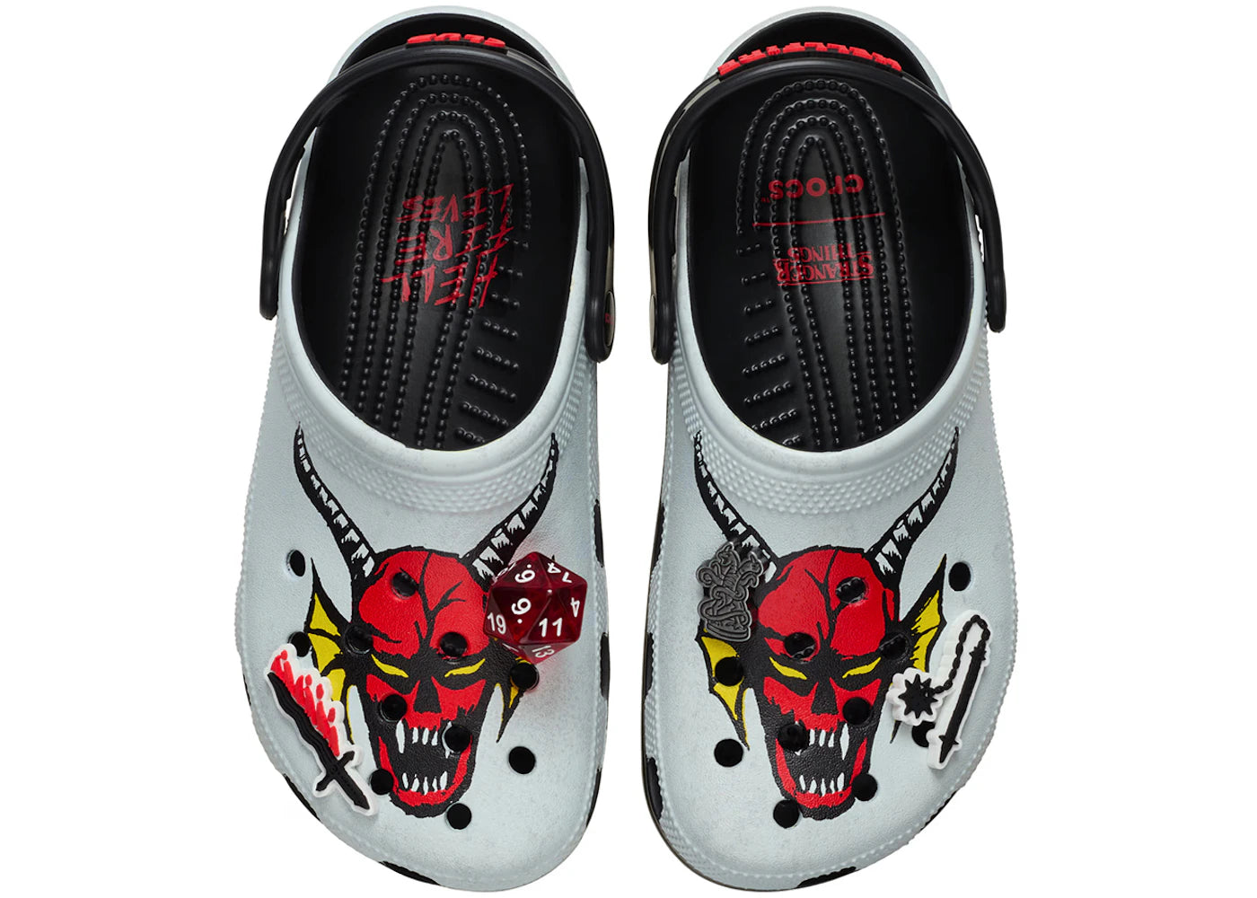 Crocs Classic Clog Stranger Things Hellfire - vue secondaire B