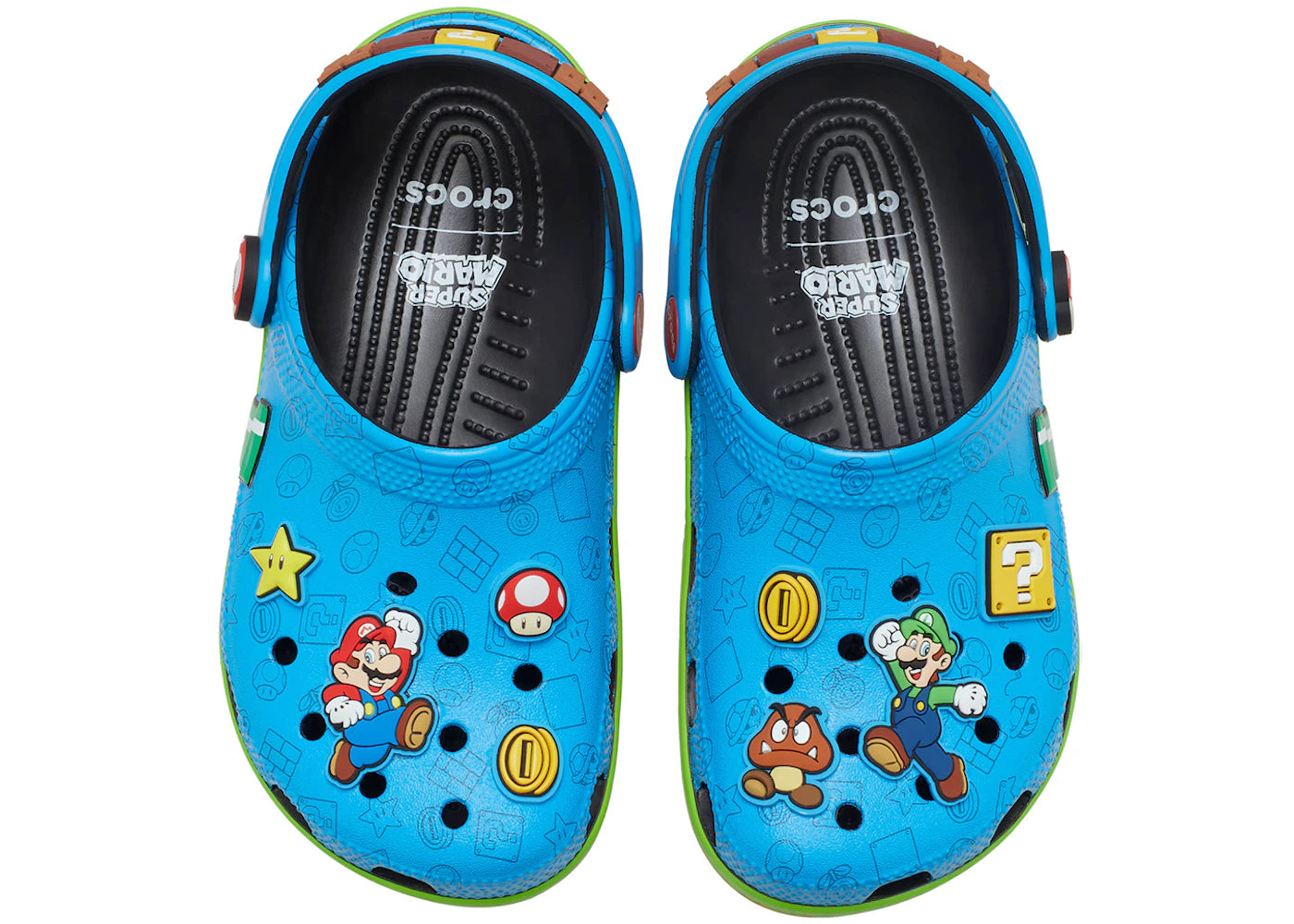 Crocs Classic Clog Super Mario Bros. Super Mario (Kids) - vue secondaire A