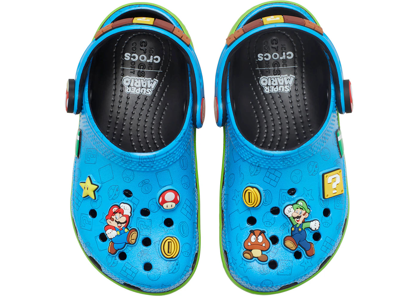 Crocs Classic Clog Super Mario Bros. Super Mario (TD) - vue secondaire B