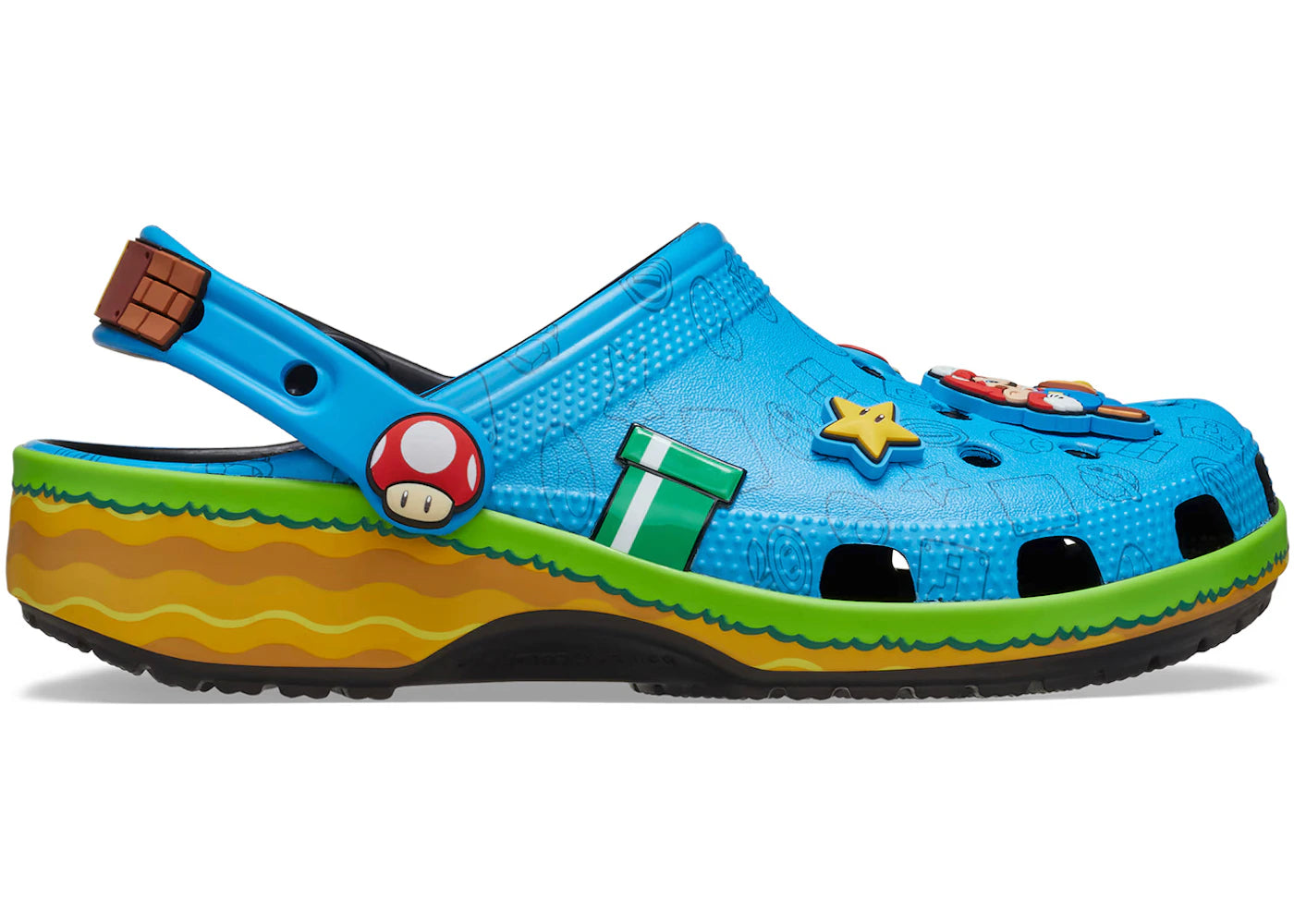 Crocs Classic Clog Super Mario Bros. Super Mario - vue secondaire A