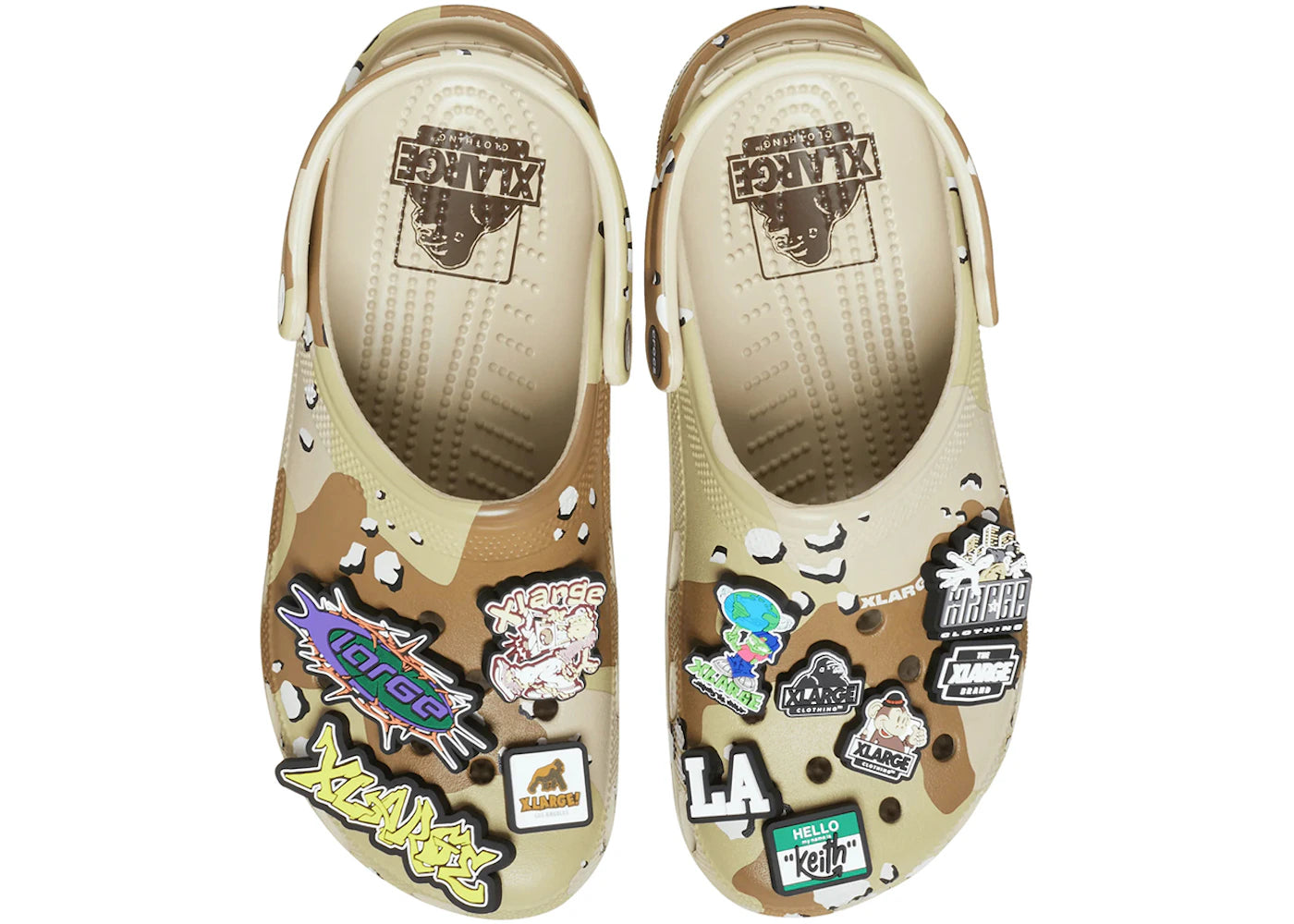 Crocs Classic Clog XLARGE Desert Camo - vue secondaire A