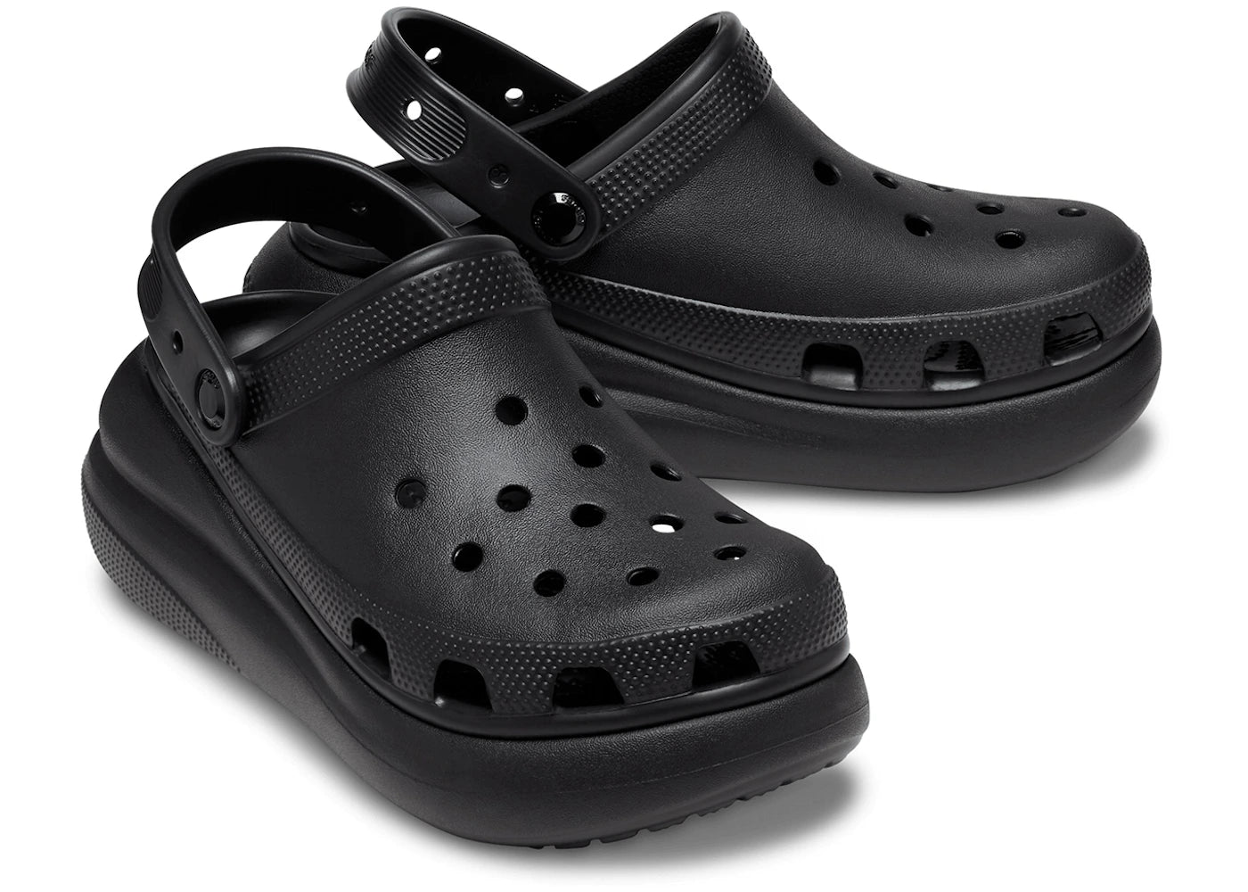 Crocs Classic Crush Clog Black - vue secondaire A