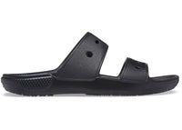 Crocs Classic Double Band Slide Sandals Black