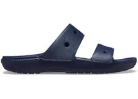Crocs Classic Double Band Slide Sandals Navy