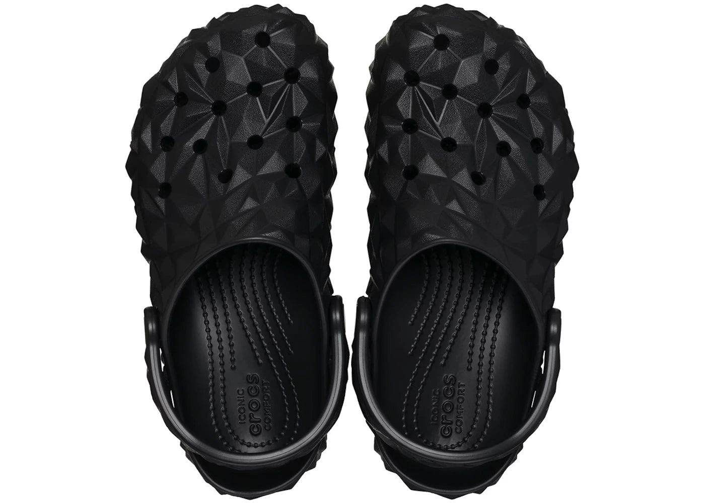 Crocs Classic Geometric Clog Black - vue secondaire B