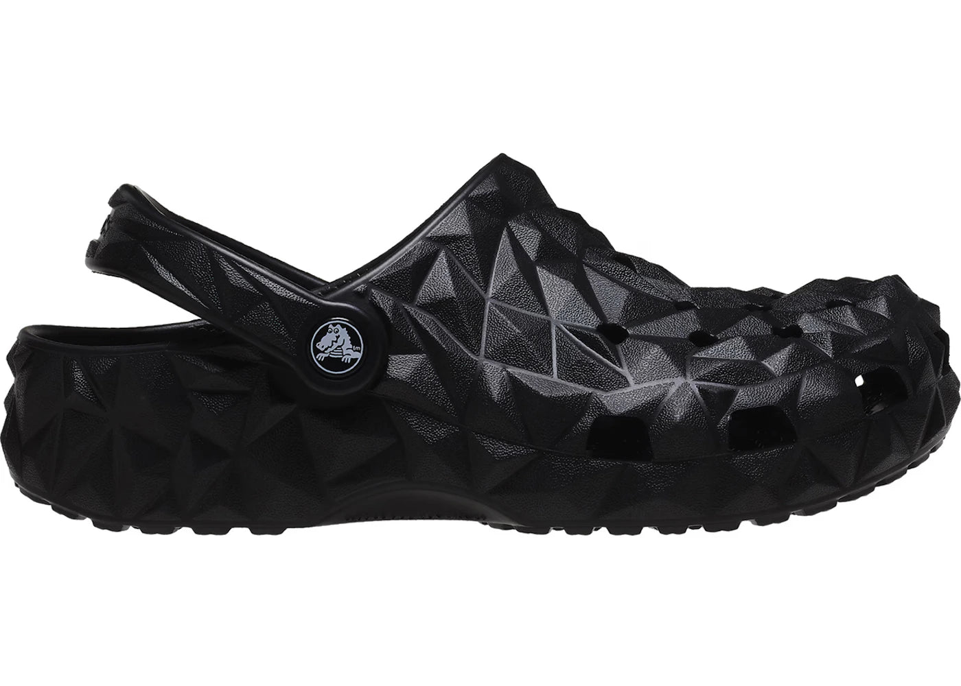 Crocs Classic Geometric Clog Black - vue secondaire A