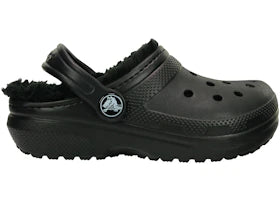 Crocs Classic Lined Clog Black (Kids)