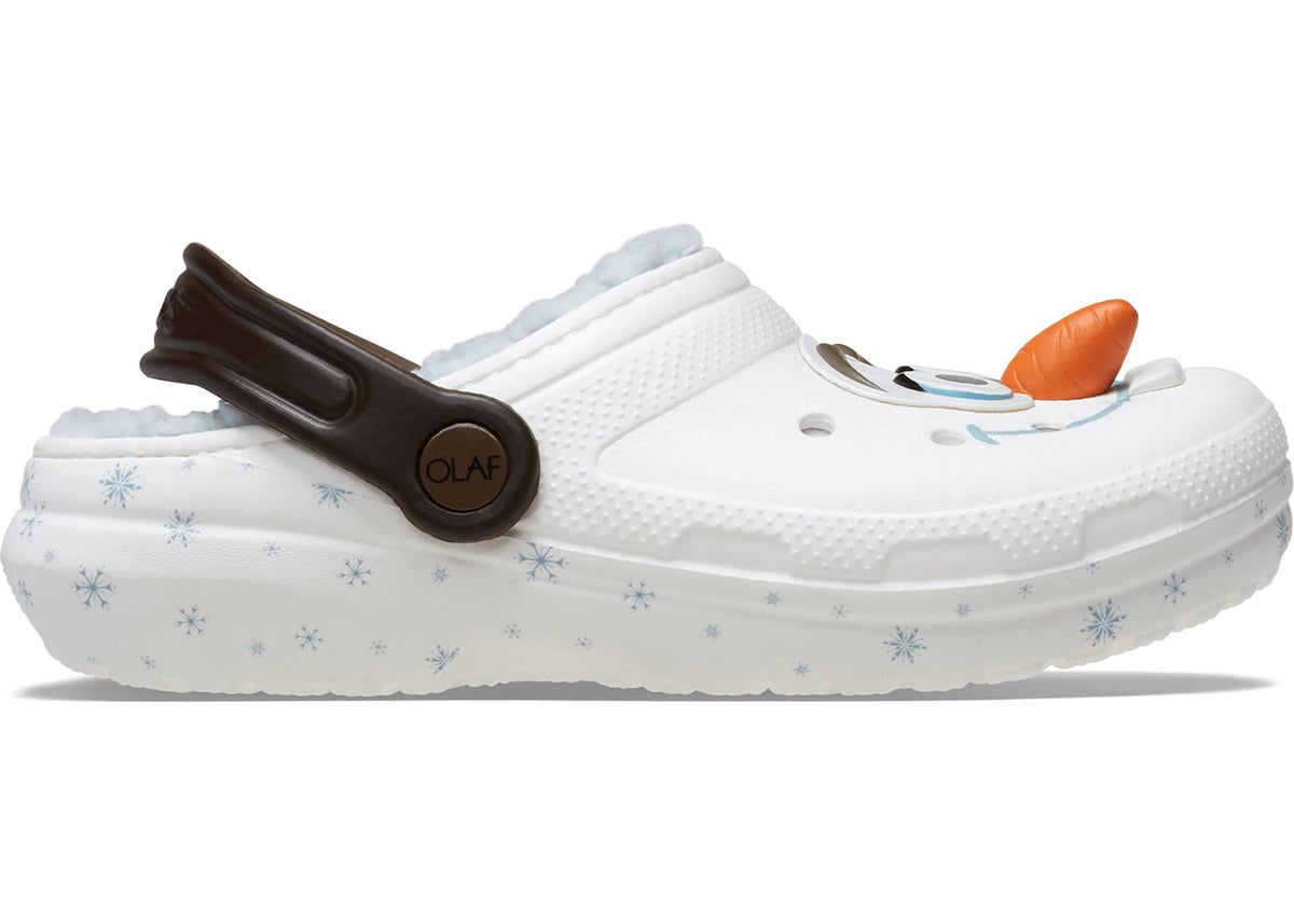Crocs Classic Lined Clog Disney Frozen Olaf (Kids) - vue 360