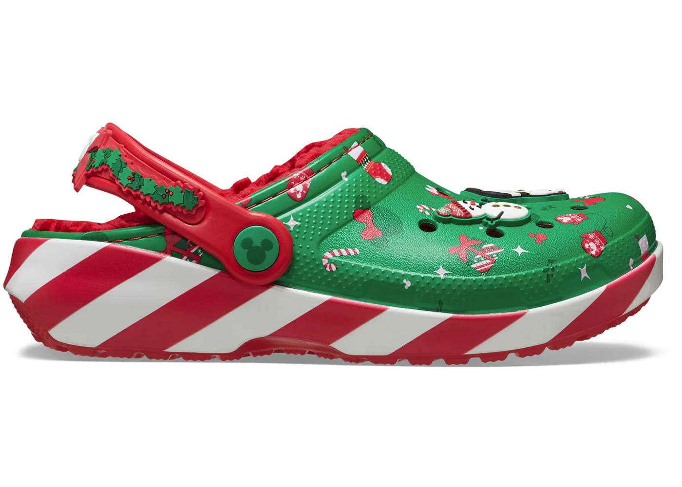 Crocs Classic Lined Clog Disney Mickey Mouse Holiday (TD) - vue secondaire A