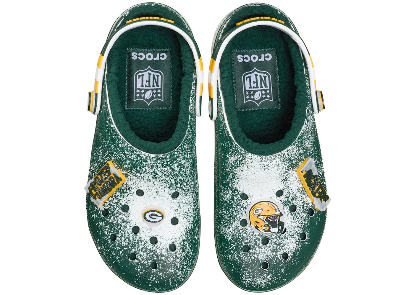 Crocs Classic Lined Clog NFL Green Bay Packers - vue secondaire B