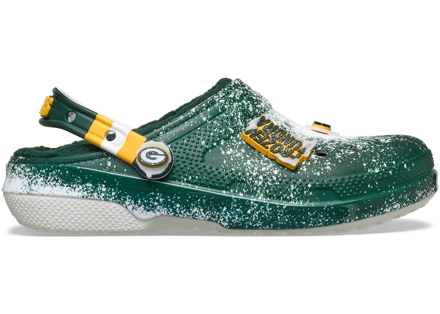 Crocs Classic Lined Clog NFL Green Bay Packers - vue secondaire A