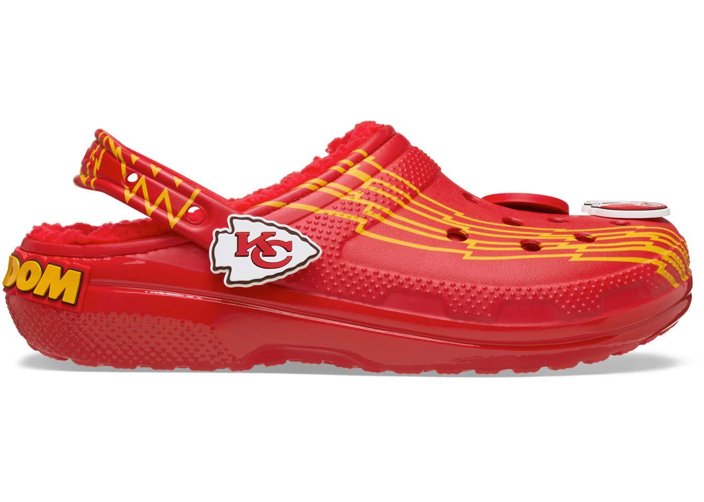Crocs Classic Lined Clog NFL Kansas City Chiefs - vue secondaire A