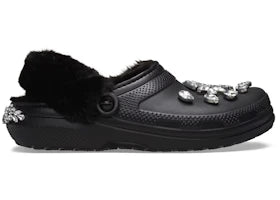 Crocs Classic Lined Clog Simone Rocha Black - vue 360