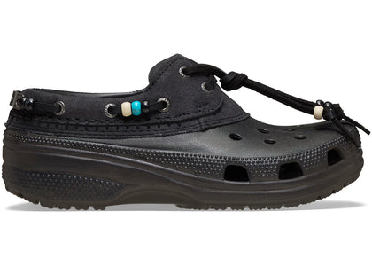 Crocs Classic Luxe Boat Shoe Dark Cocoa - sneakers view 2