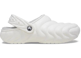Crocs Classic Overpuff Lined Clog White - vue 360