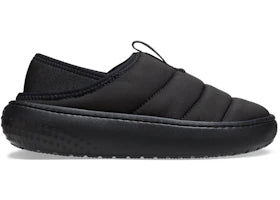 Crocs Classic Puff Moc Black (Kids)