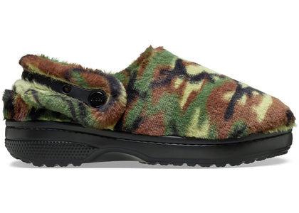 Crocs Classic Unfurgettable Clog Army Green Camo - authentic Crocs sneakers
