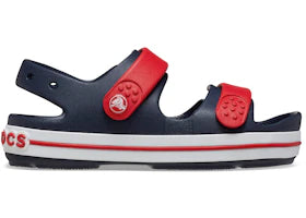 Crocs Crocband Cruiser Sandal Navy Varsity Red (Kids)