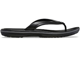 Crocs Crocband Flip Flop Sandal Black Slate Grey