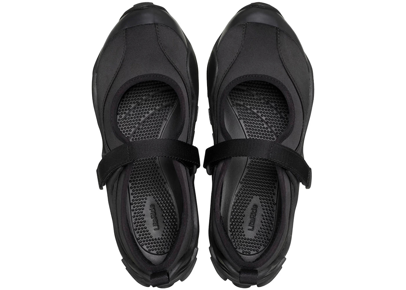 Crocs EXP Terre Ballet Triple Black (Women's) - vue secondaire B