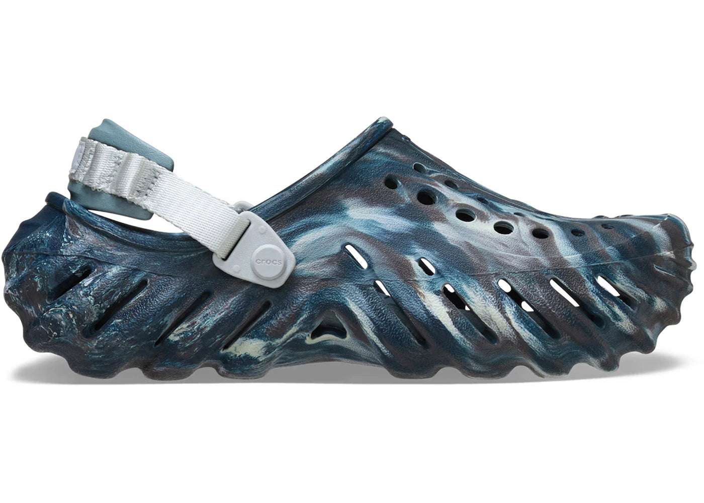 Crocs Echo Clog Marbled Black Sand Multi - vue 360