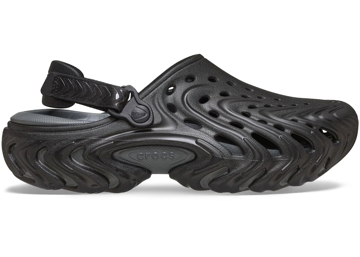 Crocs Echo II Clog Chrome Black - vue 360