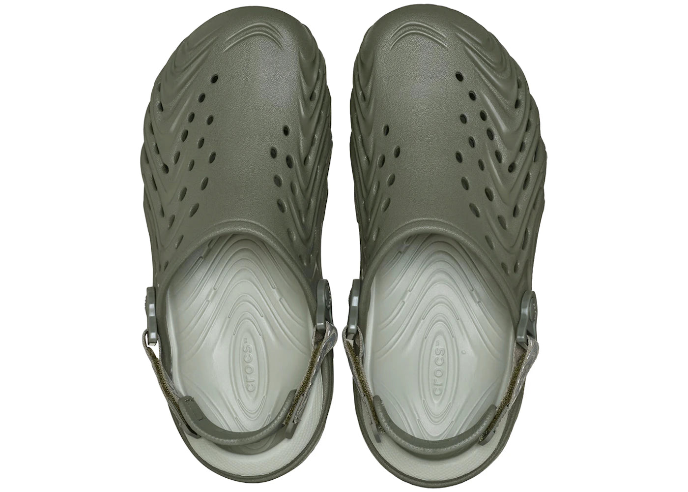 Crocs Echo II Clog Chrome Silver - vue secondaire B