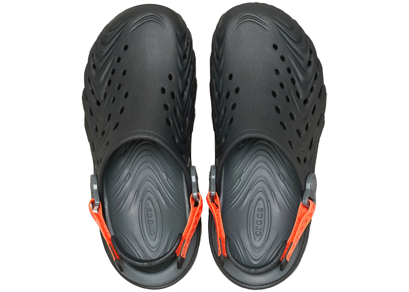 Crocs Echo II Clog Orange Burst - vue secondaire A