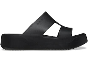 Crocs Getaway Platform H-Strap Black (Women's) - vue 360