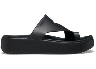 Crocs Getaway Platform Toe Loop Flip Black (Women's)