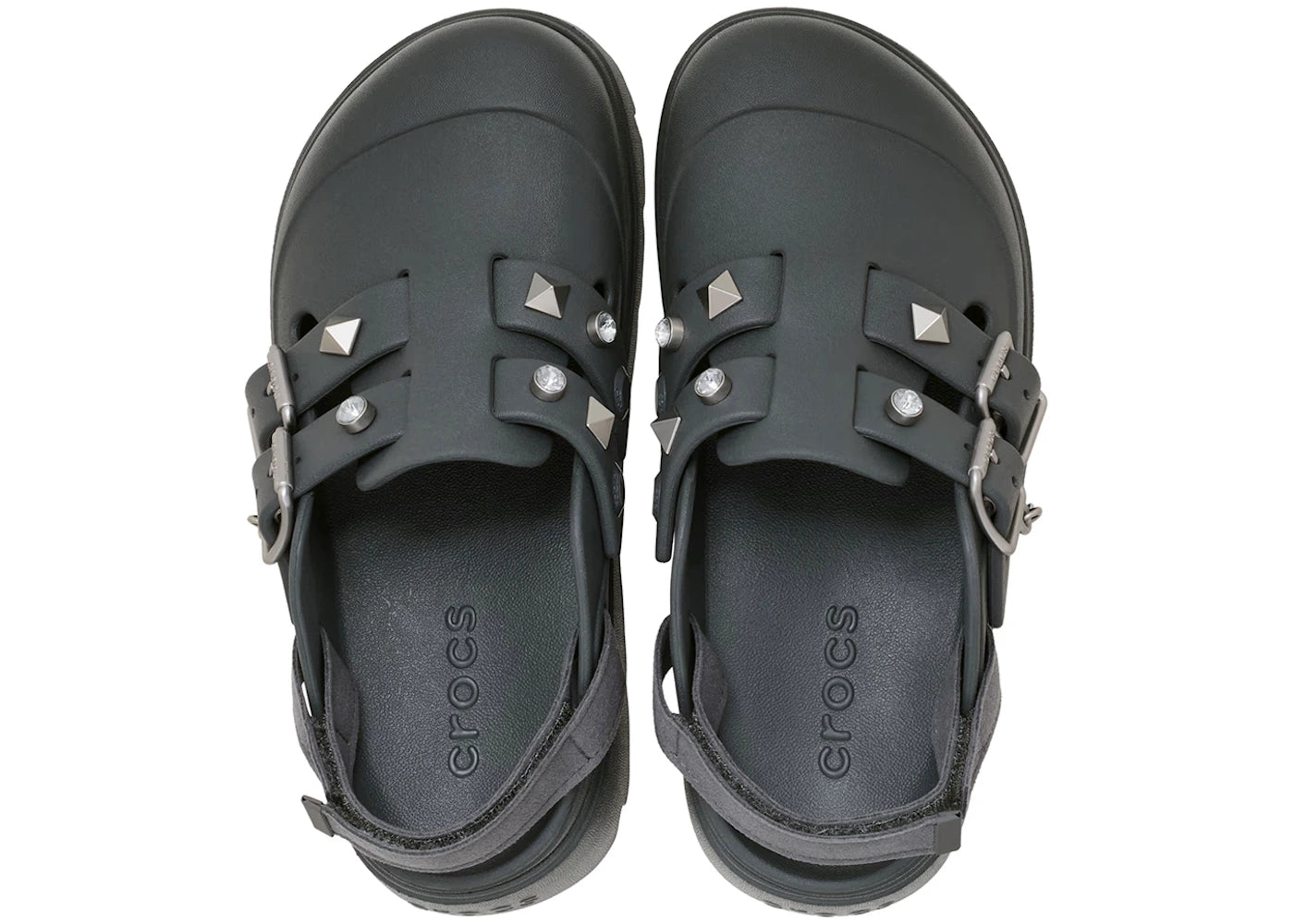 Crocs Loaferette Star Studded Clog Carbon (Women's) - vue secondaire B