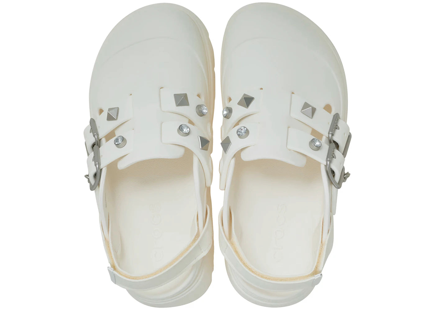 Crocs Loaferette Star Studded Clog Chalk (Women's) - vue secondaire B