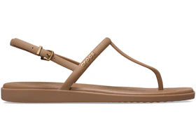 Crocs Miami Thong Flip Milk Chocolate (Women's)