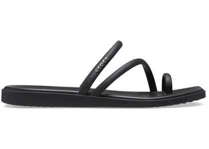 Crocs Miami Toe Loop Sandal Black (Women's) - sneakers view 2