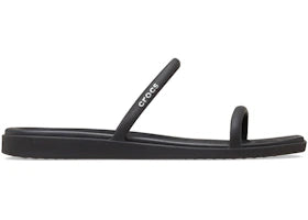 Crocs Miami Two Strap Sandal Black (Women's)
