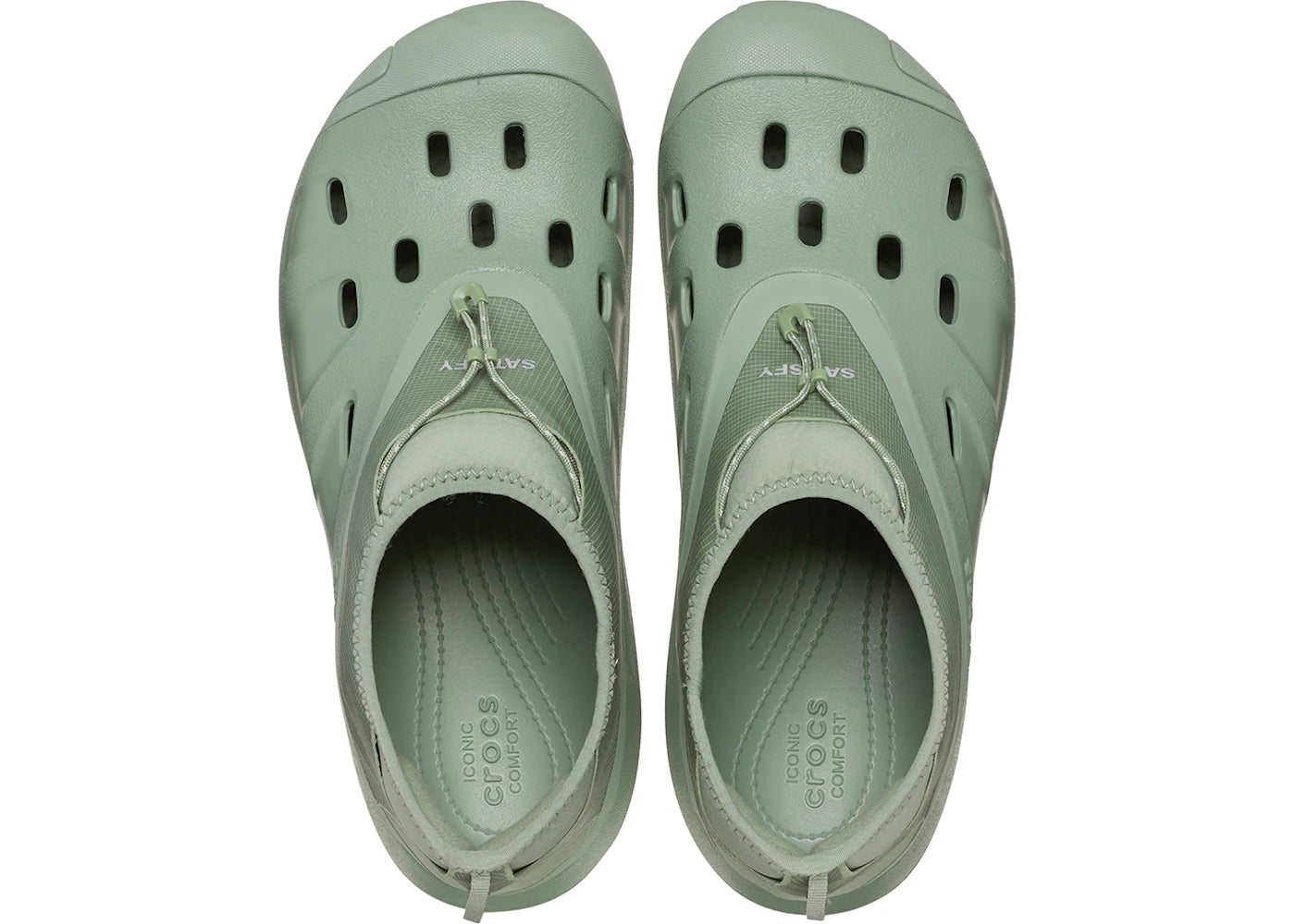 Crocs Quick Trail Low Satisfy Moss - vue secondaire A