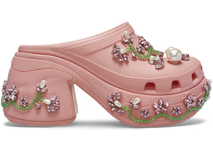 Crocs Siren Clog Simone Rocha Powder Pink - authentic Crocs sneakers