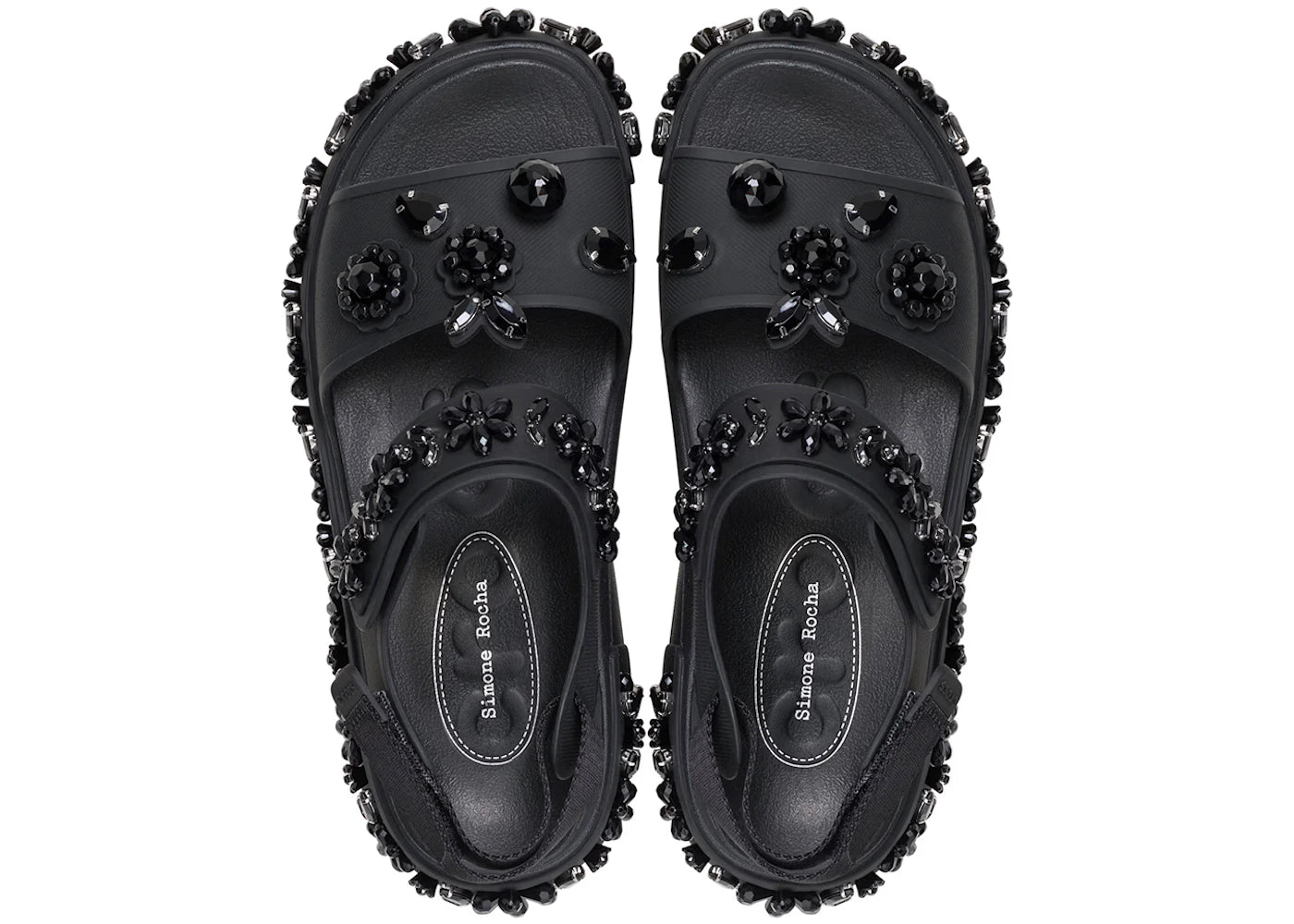 Crocs Soho Sandal Simone Rocha Black (Women's) - vue secondaire B