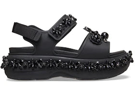 Crocs Soho Sandal Simone Rocha Black (Women's) - vue 360