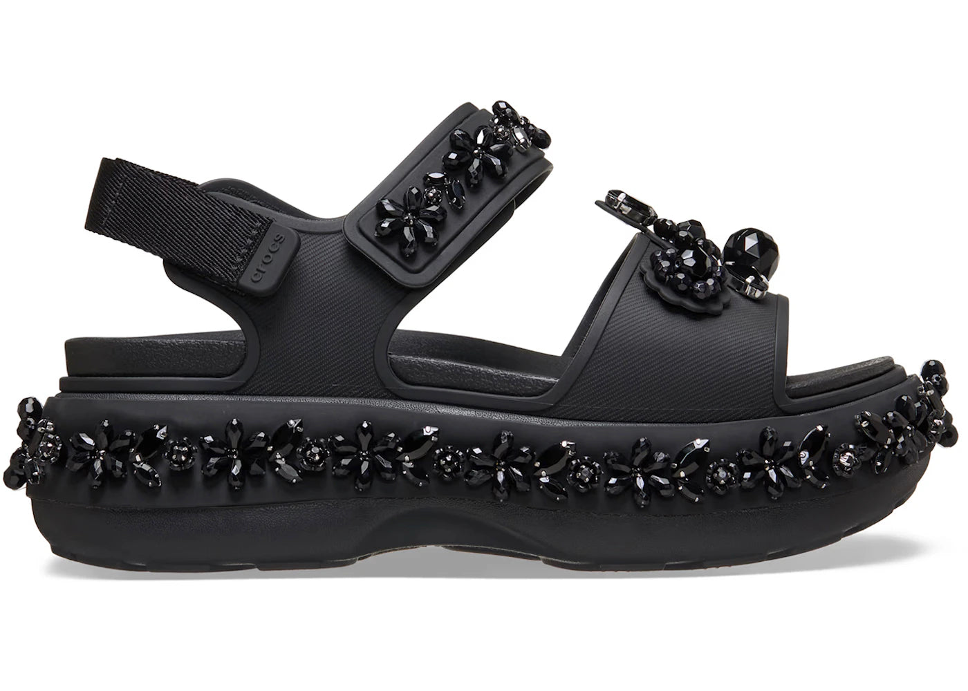 Crocs Soho Sandal Simone Rocha Black (Women's) - vue secondaire A