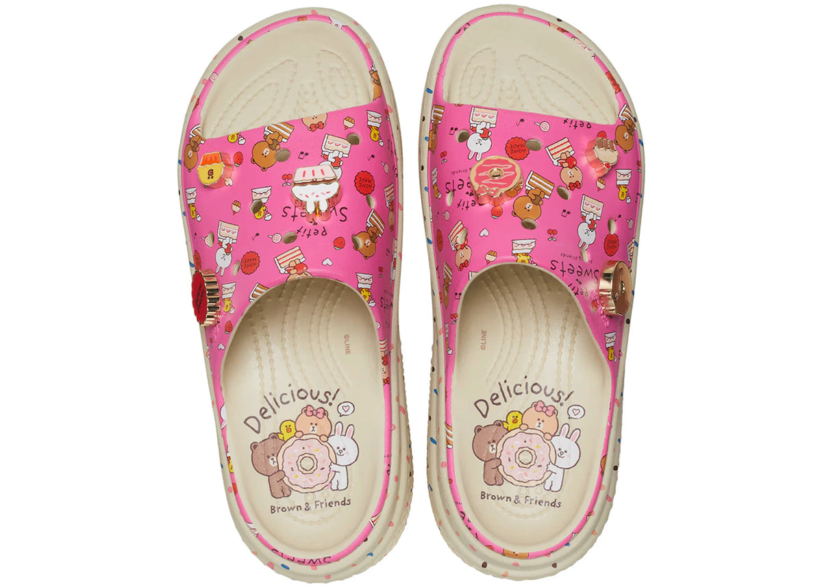 Crocs Stomp Slide LINE FRIENDS - vue secondaire B