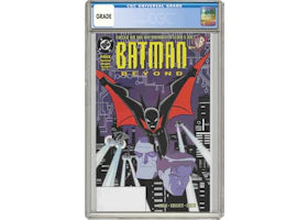 DC Batman Beyond Special Origin Issue (1999) #1 Comic Book CGC Graded - vue 360