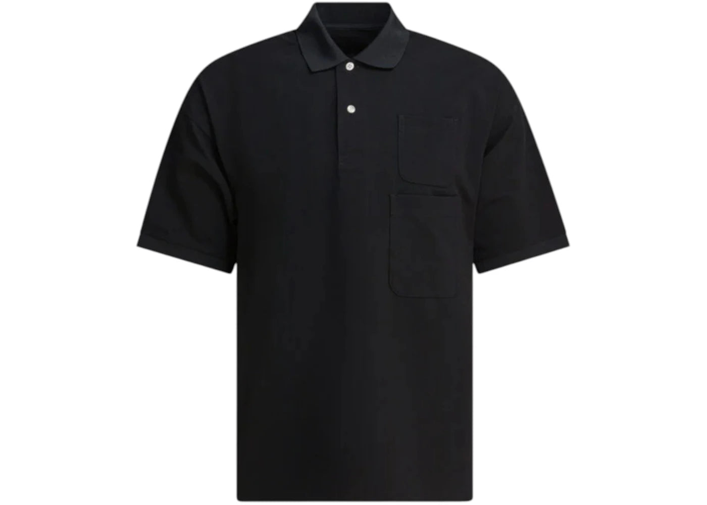 Daiwa Pier 39 Polo Two Pockets Shirt Black - vue secondaire A