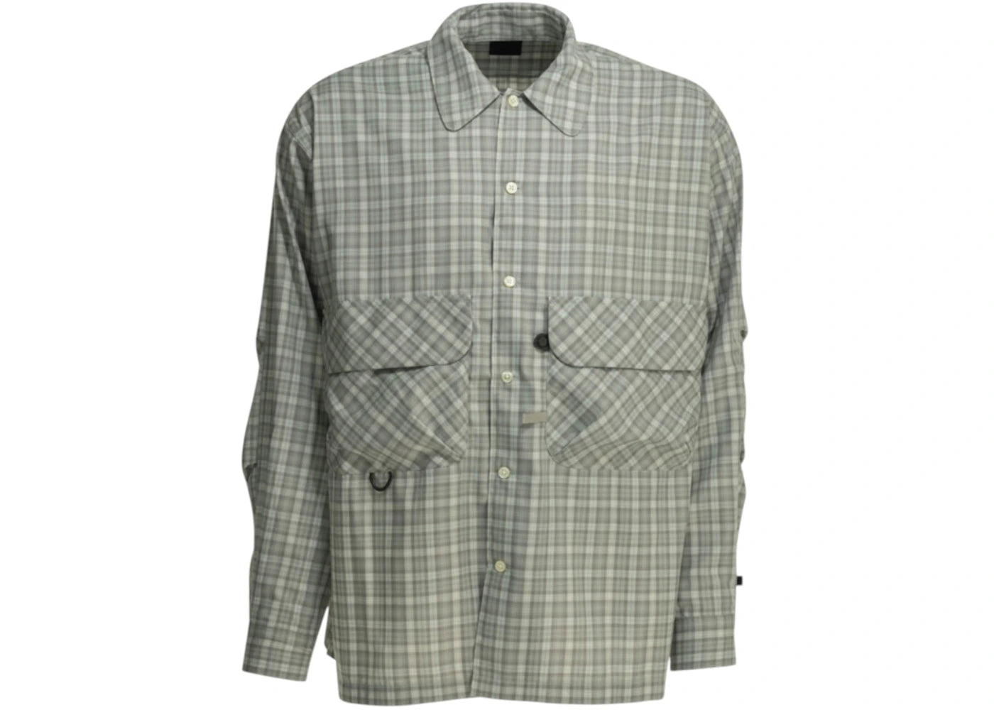 Daiwa Pier 39 Tech Sports Casual Shirt Grey - vue secondaire A