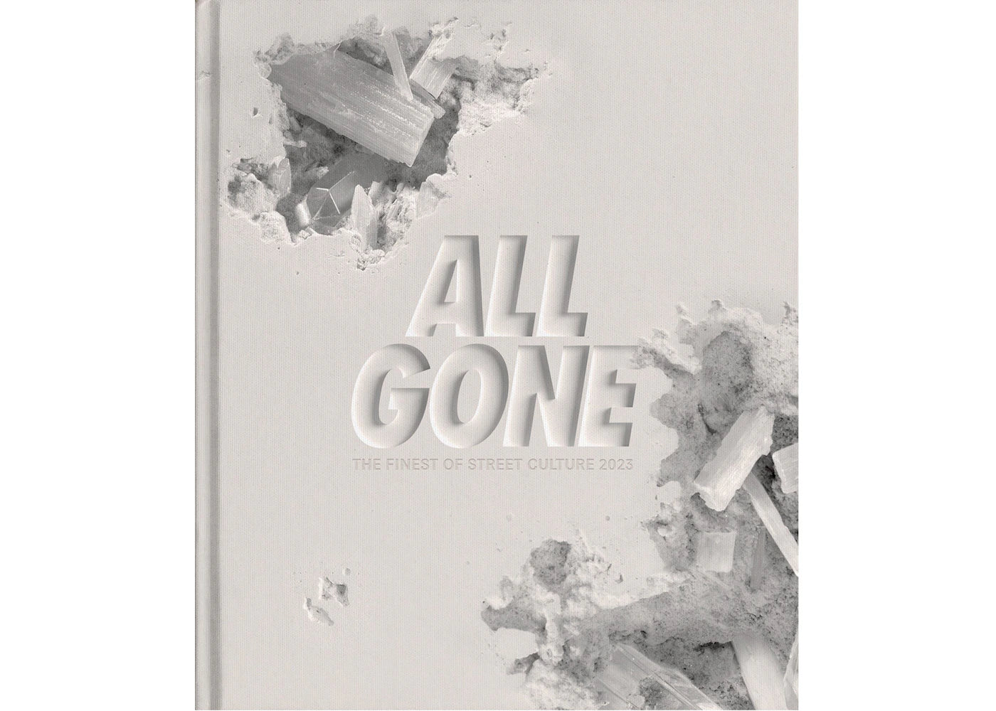 Daniel Arsham All Gone 2023 "Quartz" Hardcover Book (Edition of 2000) - vue 360