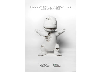 Daniel Arsham x Pokémon x Parco Museum Tokyo Relics of Kanto Through Time Charmander Poster - authentic Daniel Arsham product